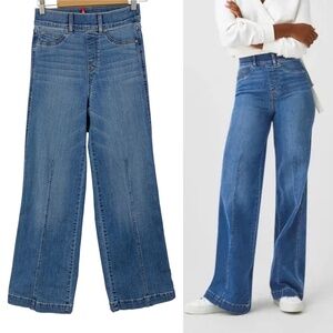 SPANX Wide Leg Jeans - Blue